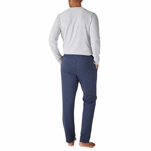 Eddie Bauer Men's Lounge/Pajama 2-Piece Set - Gray - Picture 2 of 4